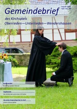 Gemeindebrief des Kirchspiels Oberrieden-Unterrieden-Wendershausen - Konfirmanden Konfi-Tag auf dem Wasser