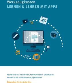 Werkzeugkasten LERNEN & LEHREN MIT APPS - Materialien für den Unterricht