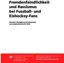Fremdenfeindlichkeit und Rassismus bei Fussball- und Eishockey-Fans