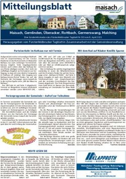 Mitteilungsblatt - Gemeinde Maisach