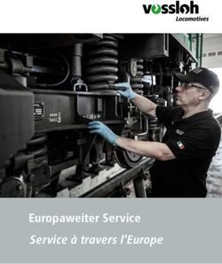 Europaweiter Service Service à travers l'Europe - Vossloh Locomotives