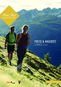 PREISE & ANGEBOTE SOMMER 2021 - Hotel Post * St. Anton
