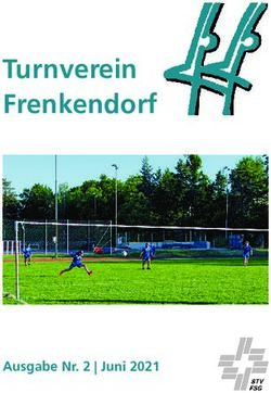 Turnverein Frenkendorf - Ausgabe Nr. 2 | Juni 2021