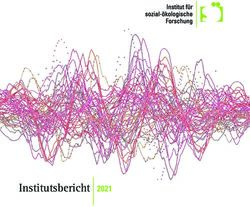 Institutsbericht 2021 - Institut f&uuml;r sozial-&ouml;kologische Forschung