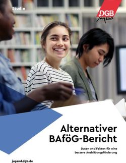 Alternativer BAföG-Bericht - Studie - DGB-Jugend