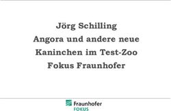 Jörg Schilling Angora und andere neue Kaninchen im Test-Zoo Fokus Fraunhofer