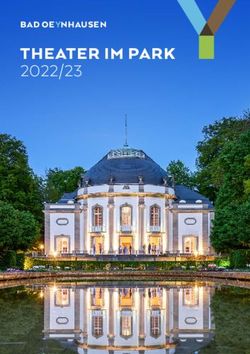 THEATER IM PARK 2022/23 - BAD OEYNHAUSEN - Staatsbad Bad Oeynhausen