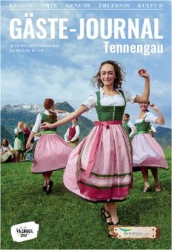 G&Auml;STE-JOURNAL Tennengau - REGION ORTE GENUSS ERLEBNIS KULTUR - Golling Info