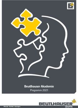 Beutlhauser Akademie Programm 2021 - Mensch. Technik. Lösungen.