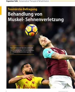 Behandlung von Muskel-Sehnenverletzung - Team&auml;rzte-Befragung - Sport&auml;rztezeitung