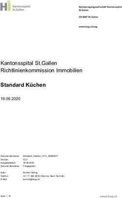 Kantonsspital St.Gallen Richtlinienkommission Immobilien