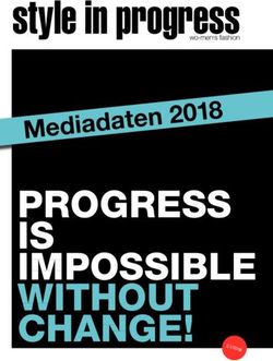 Style in progress - PROGRESS IS IMPOSSIBLE WITHOUT CHANGE!