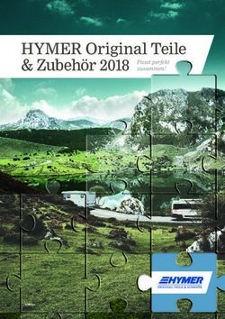 HYMER Original Teile & Zubeh&ouml;r 2018 Passt perfekt - zusammen! - ERWIN HYMER ...