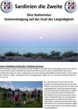 Sardinien die Zweite Eine Seelenreise Seelenreinigung auf der Insel der Langlebigkeit - Riki Allgeier