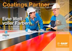 Coatings Partner Eine Welt voller Farben - Innovative Beschichtungen f&uuml;r Schutz und Dekoration - BASF Coatings GmbH