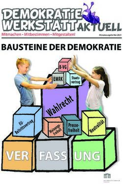 VER FASS UNG - BAUSTEINE DER DEMOKRATIE - DemokratieWEBstatt.at
