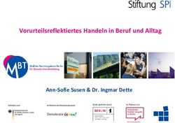 Vorurteilsreflektiertes Handeln in Beruf und Alltag - Ann-Sofie Susen & Dr. Ingmar Dette - DVJJ