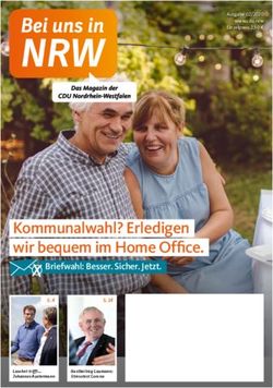 Kommunalwahl? Erledigen wir bequem im Home Office - Briefwahl: Besser. Sicher. Jetzt - CDU NRW