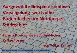 Mai 2022 - Anregungen, Kritik und weitere Beispiele an: BUND Naturschutz in Bayern eV