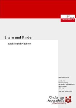 Eltern und Kinder Rechte und Pflichten