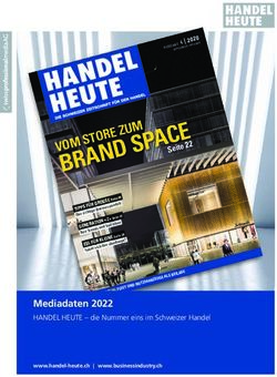 Mediadaten 2022 HANDEL HEUTE - die Nummer eins im Schweizer Handel - www.handel-heute.ch | www.businessindustry.ch