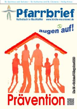 Pfarrbrief Katholisch in MauNieWei www.kirche-mauniewei.de - St. Quirinus und Salvator - St. Katharina und St. Clemens - Heilig Kreuz