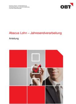 Abacus Lohn - Jahresendverarbeitung - Anleitung - OBT AG