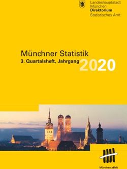 2020 M&uuml;nchner Statistik - Quartalsheft, Jahrgang - muenchen.de