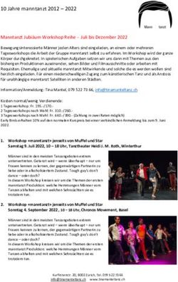 10 Jahre manntanzt 2012 - 2022 Manntanzt Jubi&auml;um Workshop Reihe - Juli bis Dezember 2022 - Tina Mantel Tanz