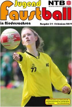 In Niedersachsen austball - Ausgabe 34 - Feldsaison 2019 - Julia Schomaker vom TSV Essel bei der Bezirksmeisterschaft im Schulfaustball in ...