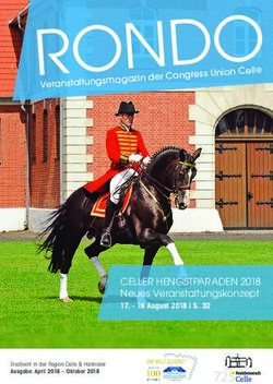 RONDO - CELLER HENGSTPARADEN 2018 Neues Veranstaltungskonzept 17 - 19 August 2018 | S. 32 - NORDmedia