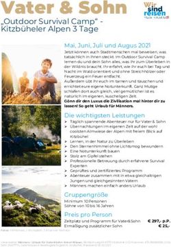 Vater & Sohn "Outdoor Survival Camp" - Kitzb&uuml;heler Alpen 3 Tage