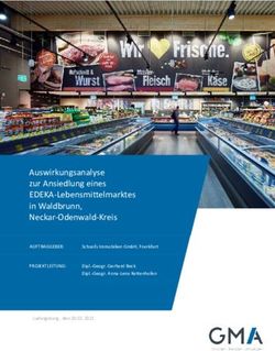 Auswirkungsanalyse zur Ansiedlung eines EDEKA Lebensmittelmarktes in Waldbrunn, Neckar Odenwald Kreis - Gemeinde Waldbrunn