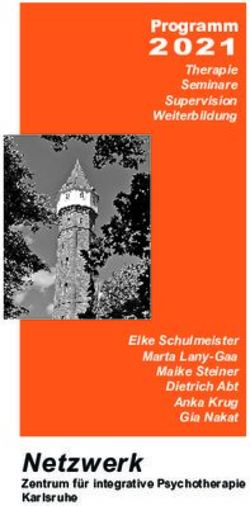 Netzwerk - 2 021 Programm - Netzwerk Karlsruhe