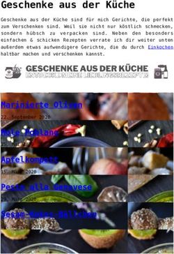 Geschenke aus der Küche - Einmal Nachschlag, bitte!