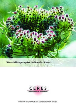 Weiterbildungsangebot 2021 in der Schweiz - Ebi-pharm AG