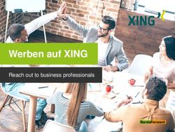 Werben auf XING Reach out to business professionals - Burda Forward
