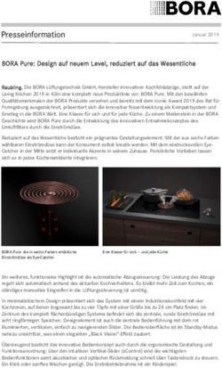 BORA Pure: Design auf neuem Level, reduziert auf das Wesentliche - press1