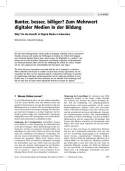 Bunter, besser, billiger? Zum Mehrwert digitaler Medien in der Bildung
