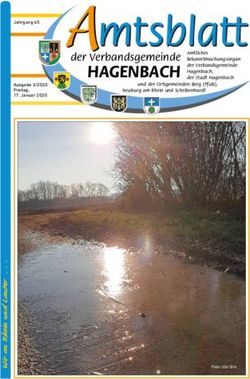 Mt sblatt - Stadt Hagenbach