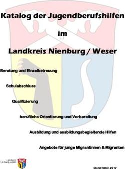 Katalog der Jugendberufshilfen im Landkreis Nienburg / Weser