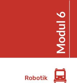Robotik - Games im Unterricht
