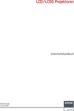 LCD/LCOS Projektoren - Sicherheitshandbuch
