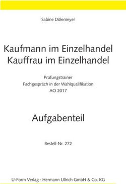 Kaufmann Im Einzelhandel Kauffrau Im Einzelhandel - Aufgabenteil AO ...