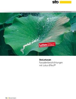 StoLotusan Fassadenbeschichtungen mit Lotus-Effect