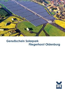 GENUßSCHEIN SOLARPARK FLIEGERHORST OLDENBURG - UMWELTBANK