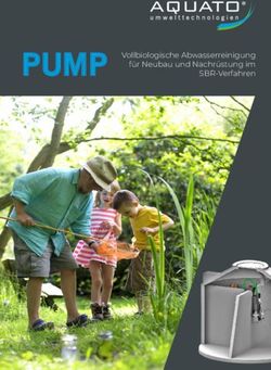 PUMP Vollbiologische Abwasserreinigung - f&uuml;r Neubau und Nachr&uuml;stung im SBR-Verfahren - AQUATO ...