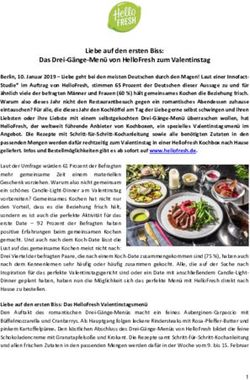 Liebe auf den ersten Biss: Das Drei-G&auml;nge-Men&uuml; von HelloFresh zum Valentinstag