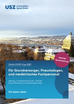 F&uuml;r Grundversorger, Pneumologen, und medizinisches Fachpersonal - Z&uuml;rich COPD Day 2021