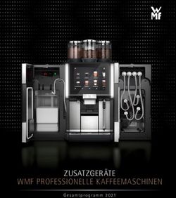 ZUSATZGER&Auml;TE WMF PROFESSIONELLE KAFFEEMASCHINEN - Gesamtprogramm 2021